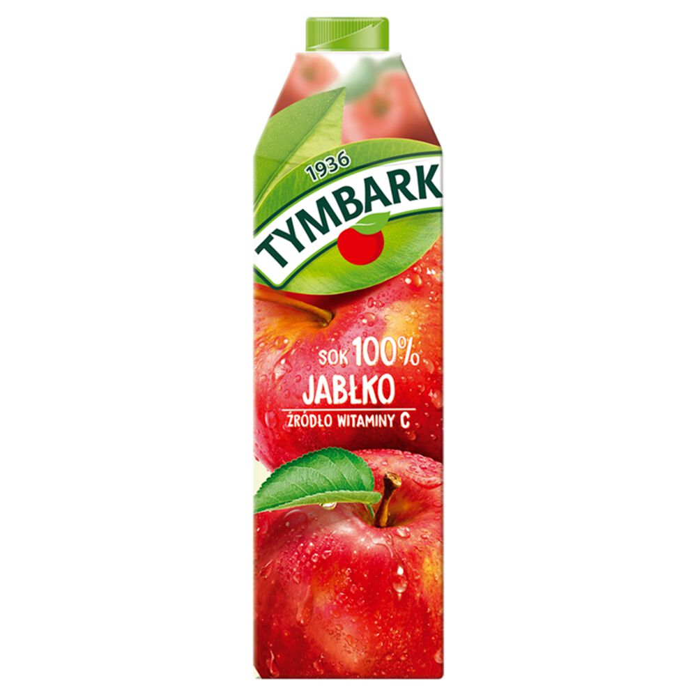 Tymbark Sok 100 % jabłko 1 l. /szt.