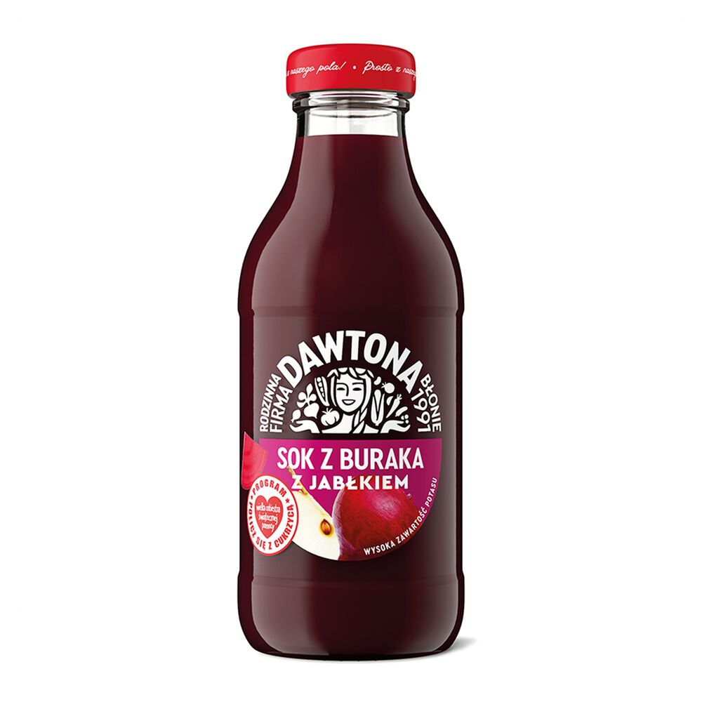 Dawtona Sok z buraka z jabłkiem 300 ml. /szt.