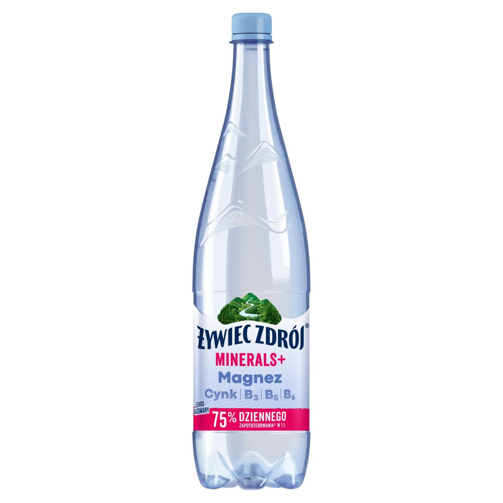 Żywiec Zdrój Minerals+ Napój lekko gazowany 1,2 l. /szt.